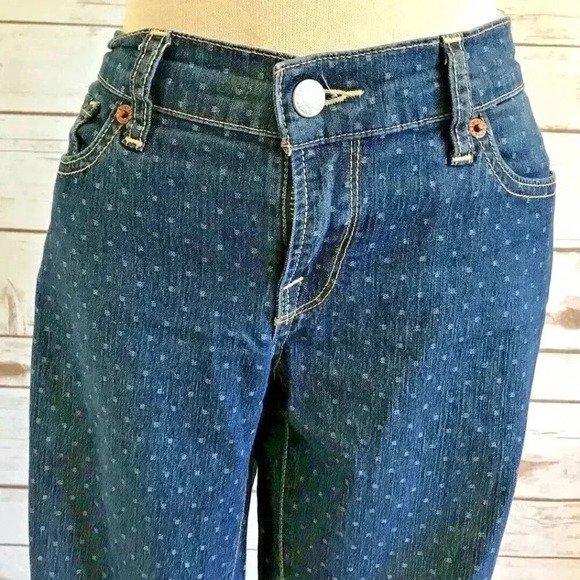 LUCKY BRAND Women Charlie Skimmer Dark Wash Denim Blue Jean Pants Size 8/29 - Picture 2 of 11